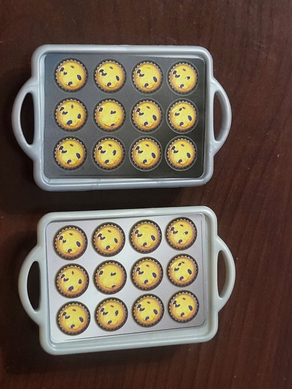 Barbie Dreamhouse Replacement Muffins Cookie Baking Sheet Pan Tray Food Lot 2